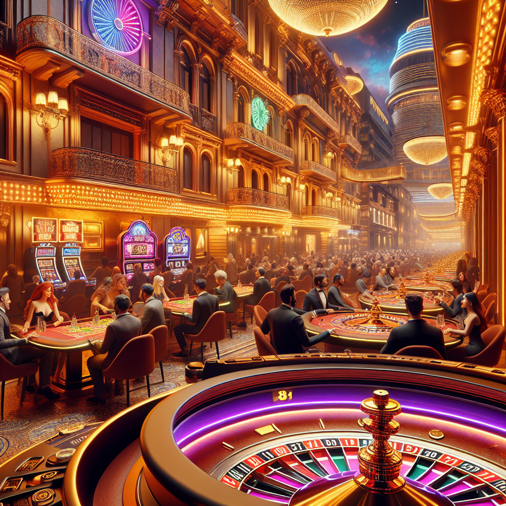 Panorámica de casino online moderno con ambiente deportivo y espacio para titulo h1